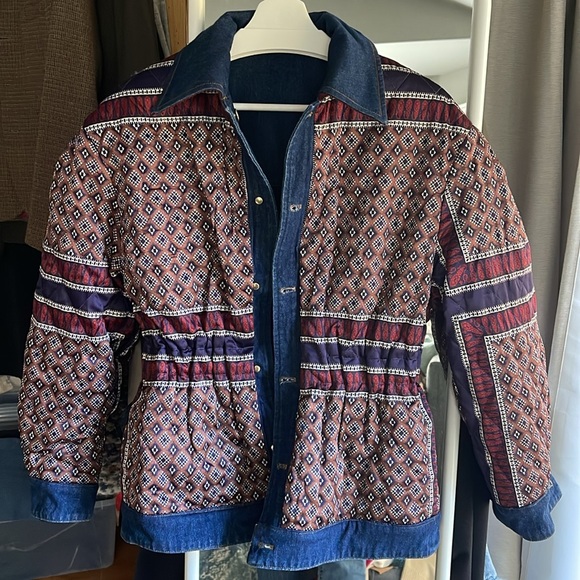 Sandro Paris Denim coat jacket - Picture 6 of 6